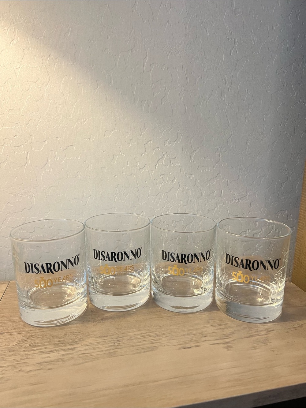 Disaronno lowball tumblers- Set of 4